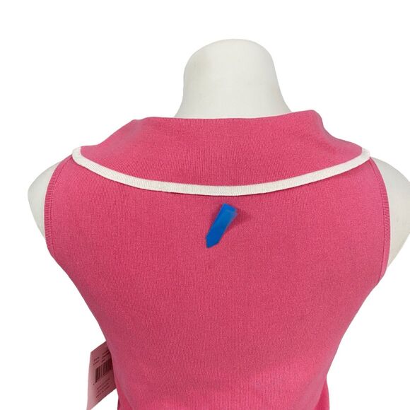 Designers Originals Top Womens Small Pink Sweater Swank Shell Work Officecore - Picture 4 of 15